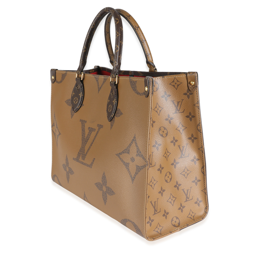 LOUIS VUITTON Reverse Monogram Canvas OntheGo MM - Picture 4 of 7